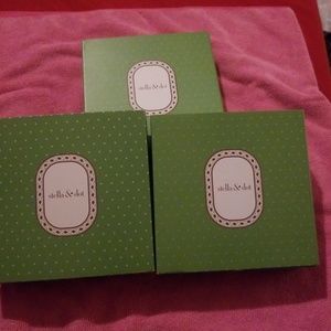 Stella & Dot Statement Necklace Boxes! Set of 3!